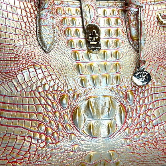 Brahmin NWT Nikita Sunkiss Melbourne Genuine Leather Purse Bag (P043) - Picture 5 of 12